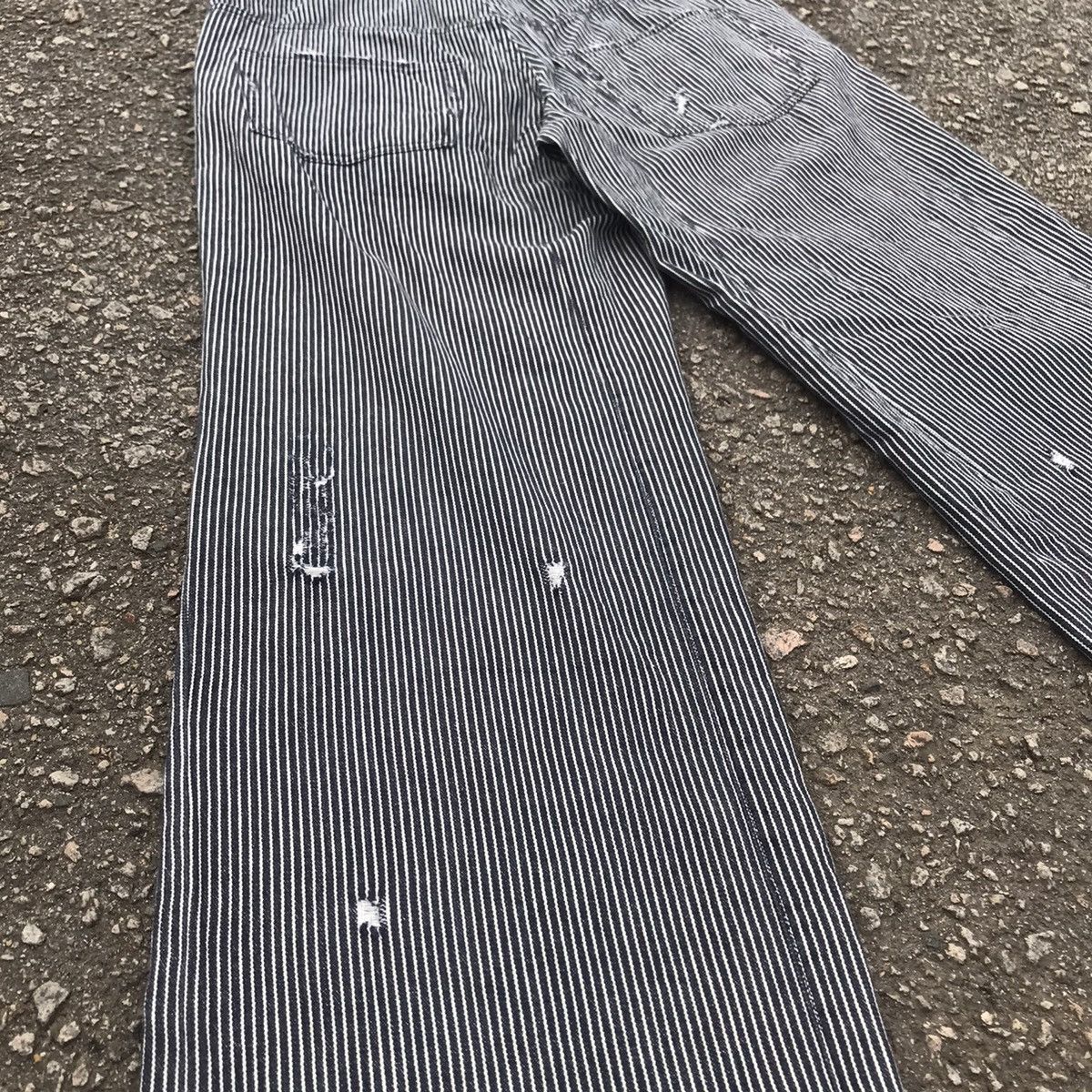 Issey Miyake Vintage Issey Miyake x Sunao Kuwahara Hickory Pants Size US 30 / EU 46 - 12 Thumbnail