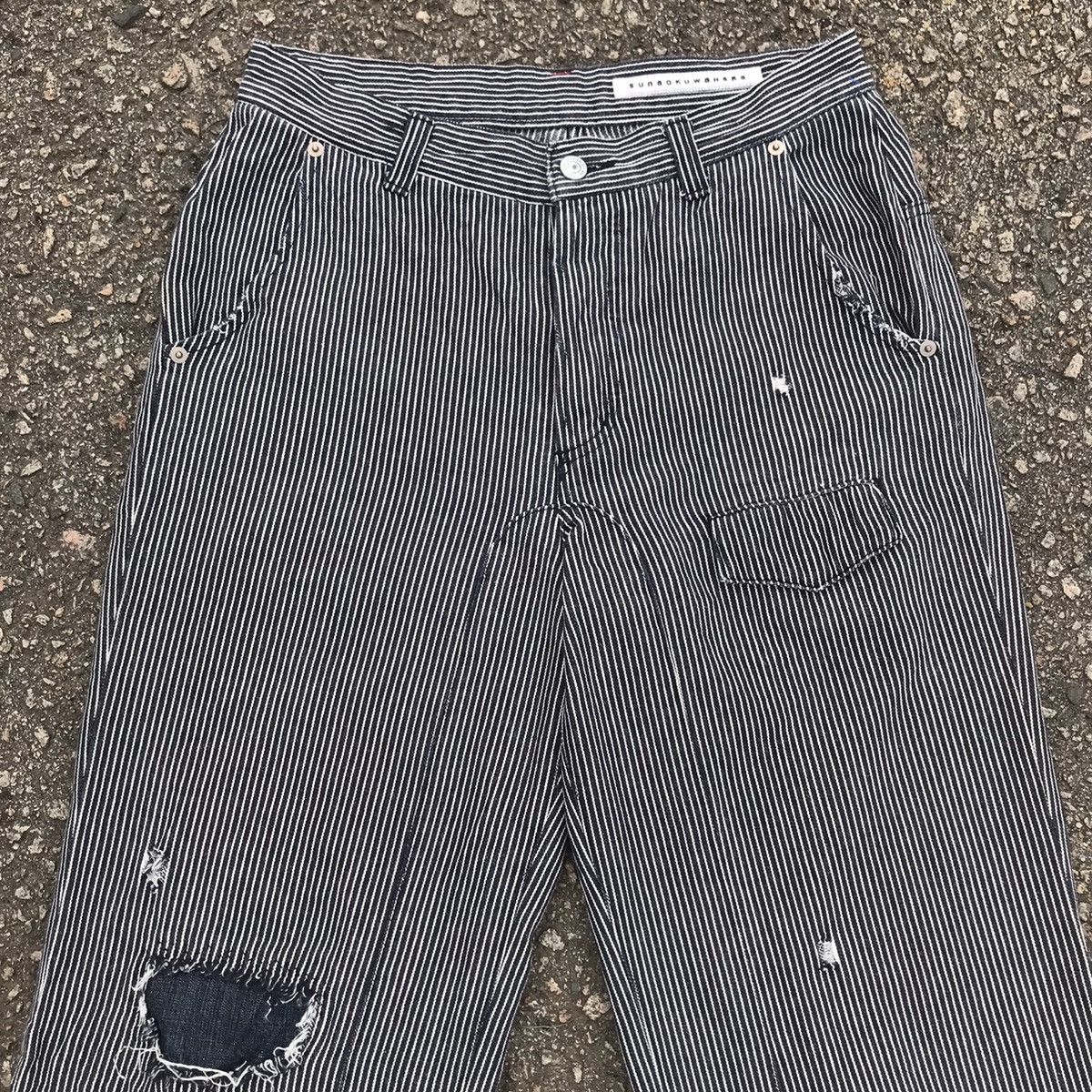 Issey Miyake Vintage Issey Miyake x Sunao Kuwahara Hickory Pants Size US 30 / EU 46 - 2 Thumbnail
