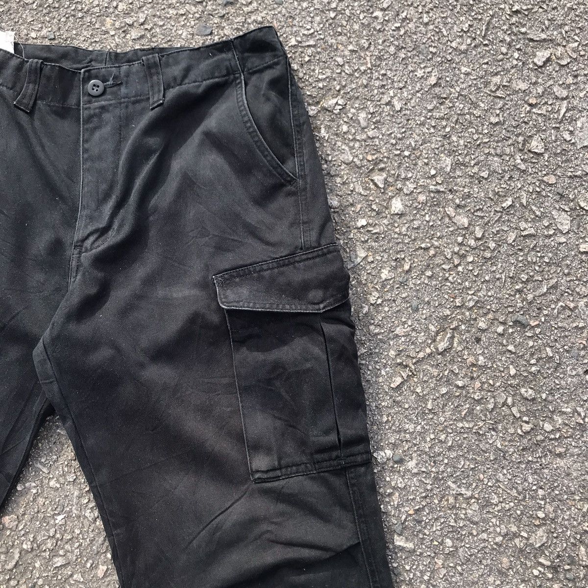 Japanese Brand Vintage Blue Way Black Trousers Field Tactical Cargo Pants Size US 31 - 5 Thumbnail