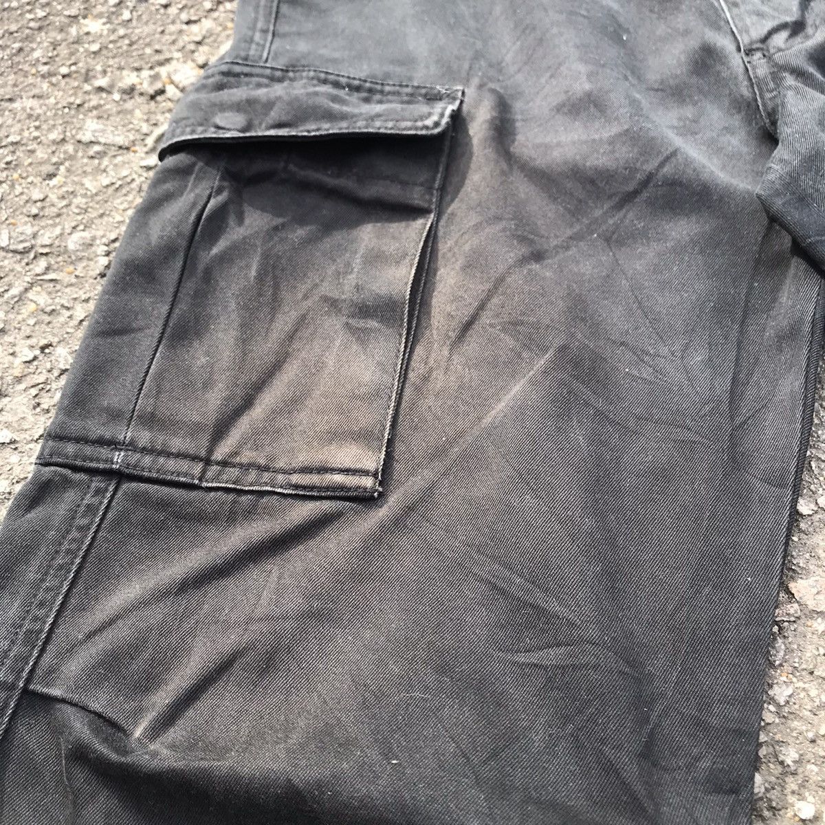 Japanese Brand Vintage Blue Way Black Trousers Field Tactical Cargo Pants Size US 31 - 7 Thumbnail