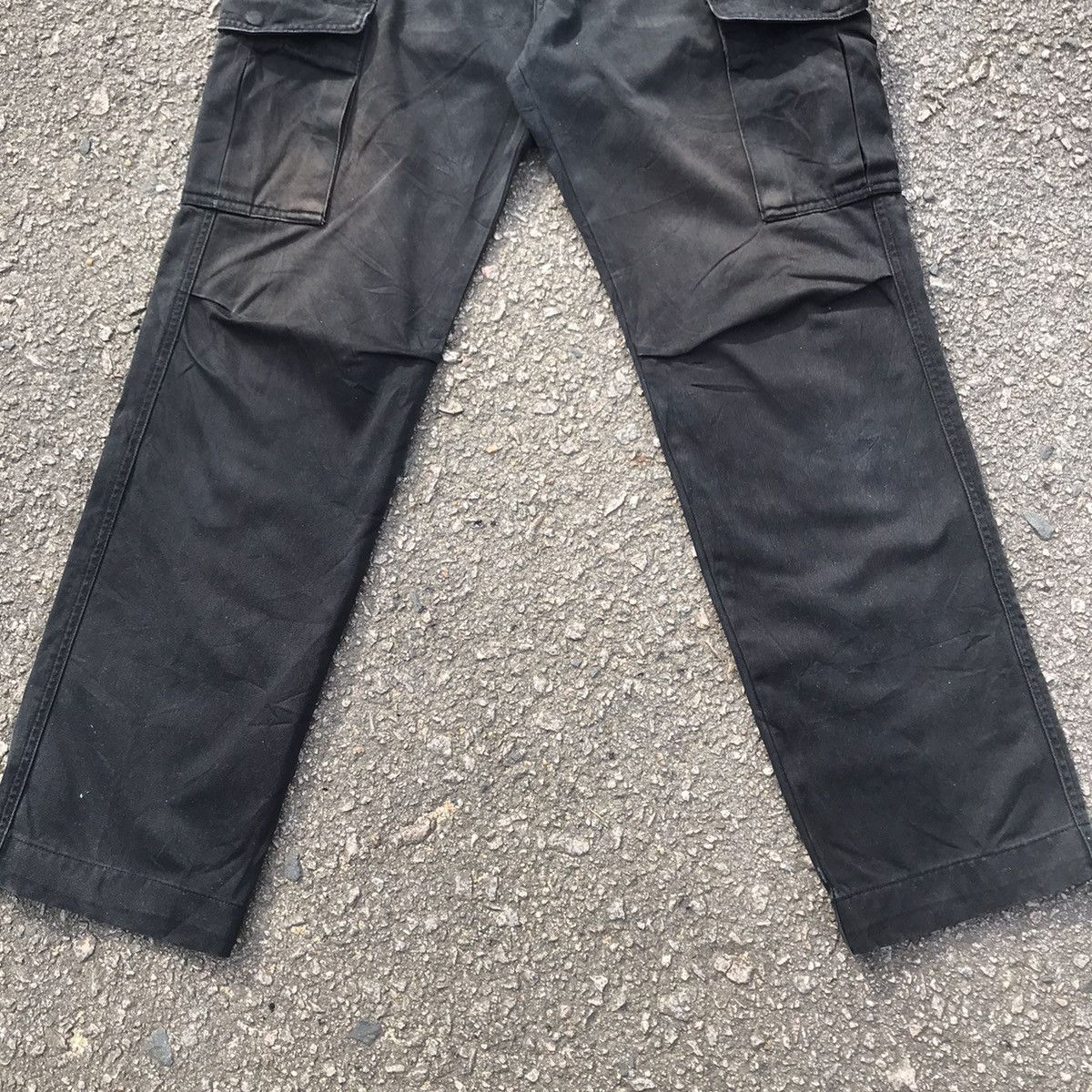 Japanese Brand Vintage Blue Way Black Trousers Field Tactical Cargo Pants Size US 31 - 3 Thumbnail