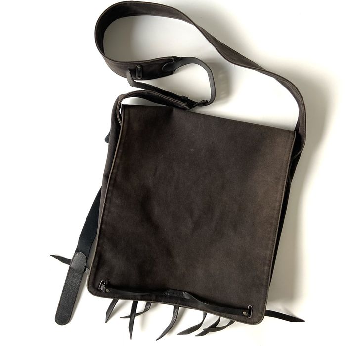 Archival Clothing HELMUT LANG SS03 HEAVY CANVAS CROSSBODY BAG Grailed