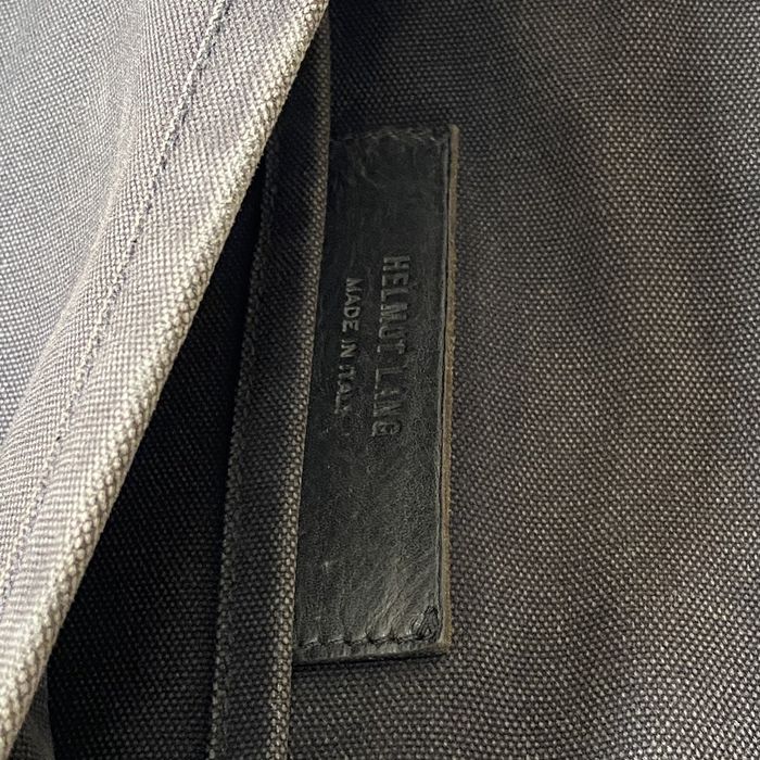 Archival Clothing HELMUT LANG SS03 HEAVY CANVAS CROSSBODY BAG Grailed