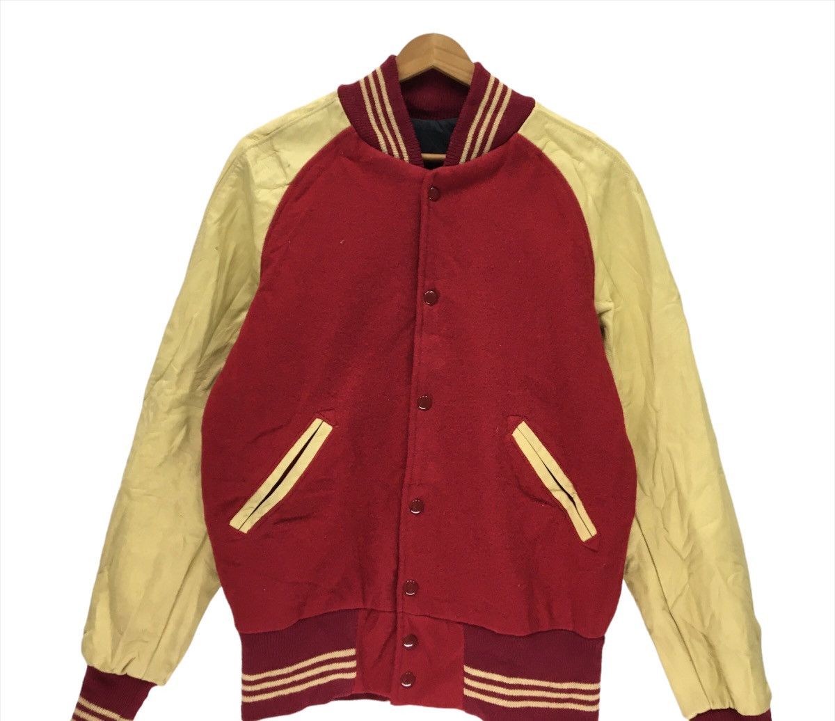 Skookum SKOOKUM LETTERMAN Leather Varsity Jacket Size US M / EU 48-50 / 2 - 3 Thumbnail