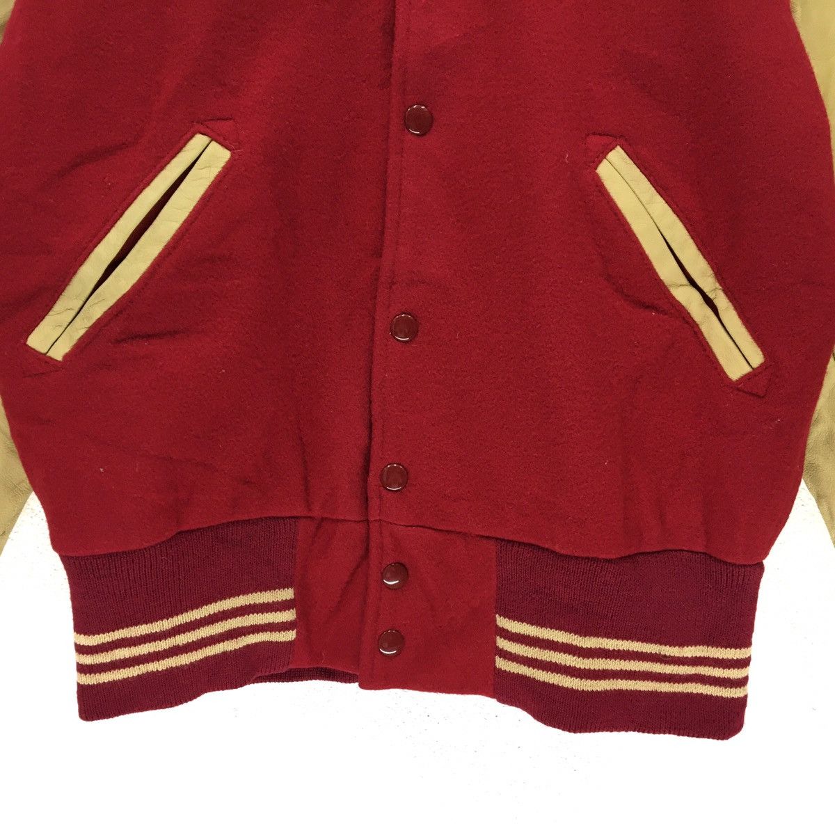Skookum SKOOKUM LETTERMAN Leather Varsity Jacket Size US M / EU 48-50 / 2 - 10 Thumbnail