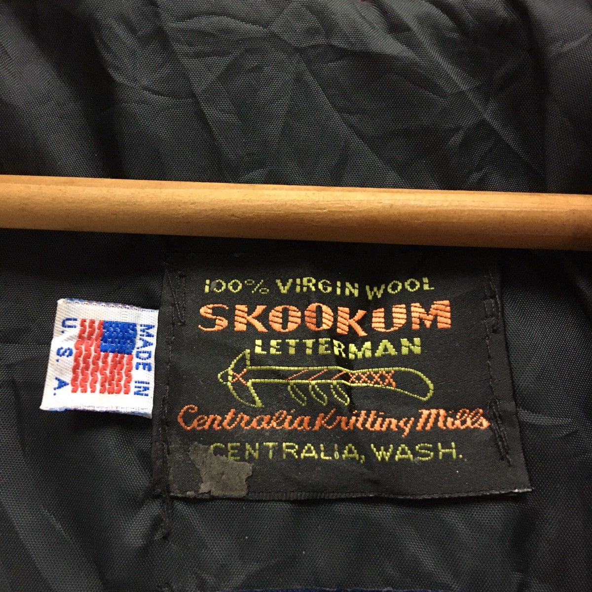 Skookum SKOOKUM LETTERMAN Leather Varsity Jacket Size US M / EU 48-50 / 2 - 13 Thumbnail
