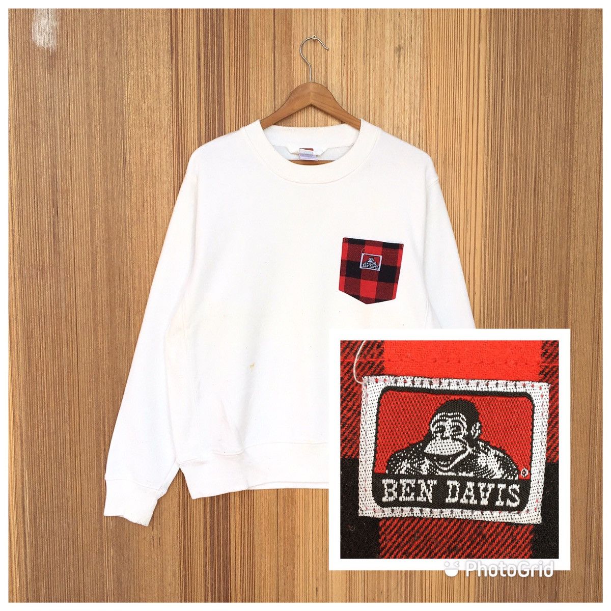 Other BEN DAVIS Crewneck Small Logo Sweatshirt Size US M / EU 48-50 / 2 - 2 Thumbnail