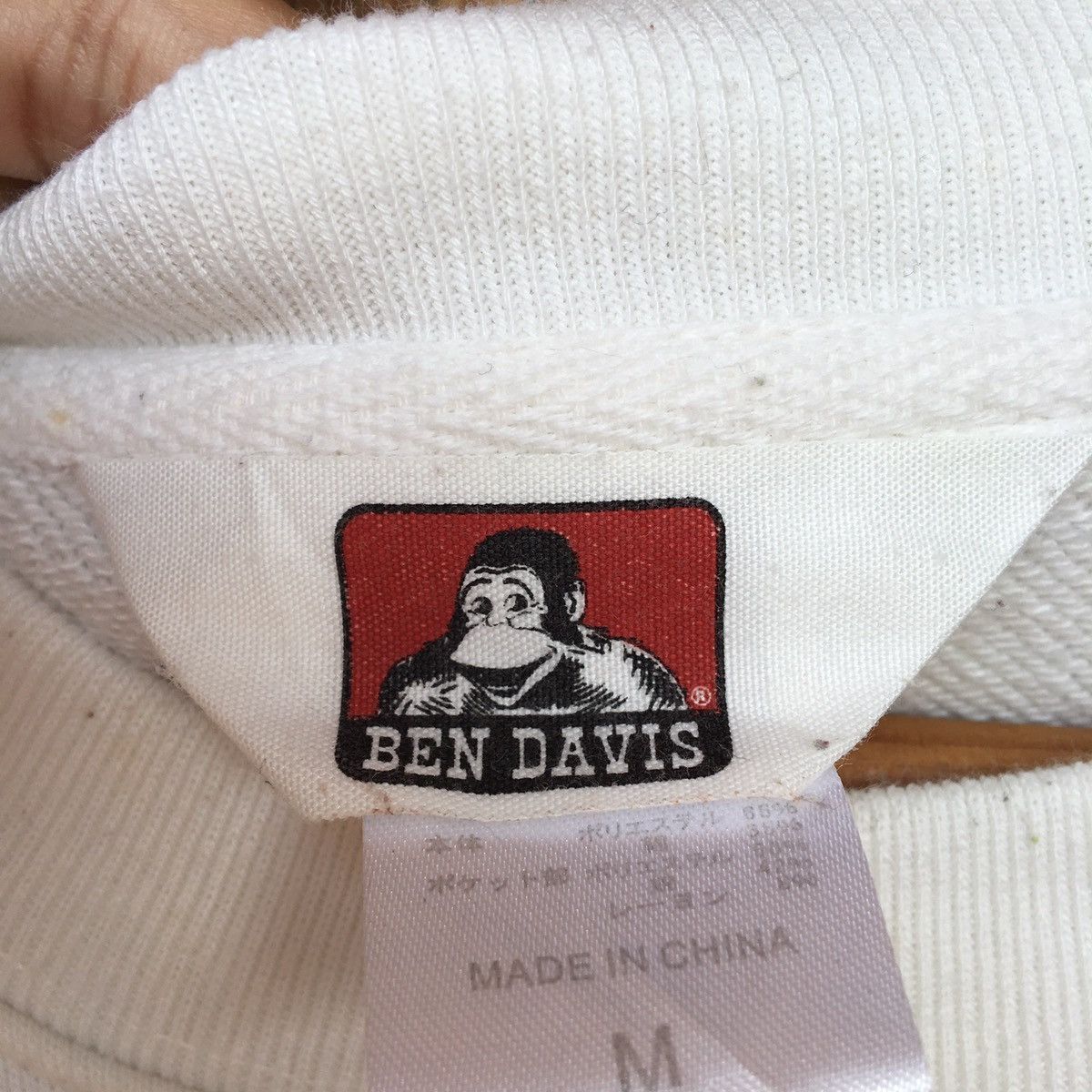 Other BEN DAVIS Crewneck Small Logo Sweatshirt Size US M / EU 48-50 / 2 - 10 Thumbnail