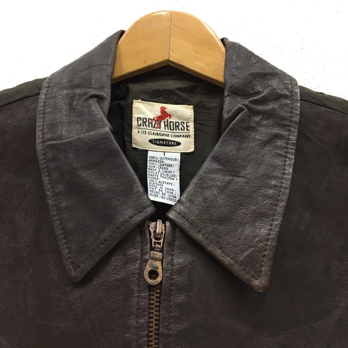 Genuine Leather × Sports Specialties Crazy Horse Nice Design Leather Vest Size XS / US 0-2 / IT 36-38 - 7 Thumbnail