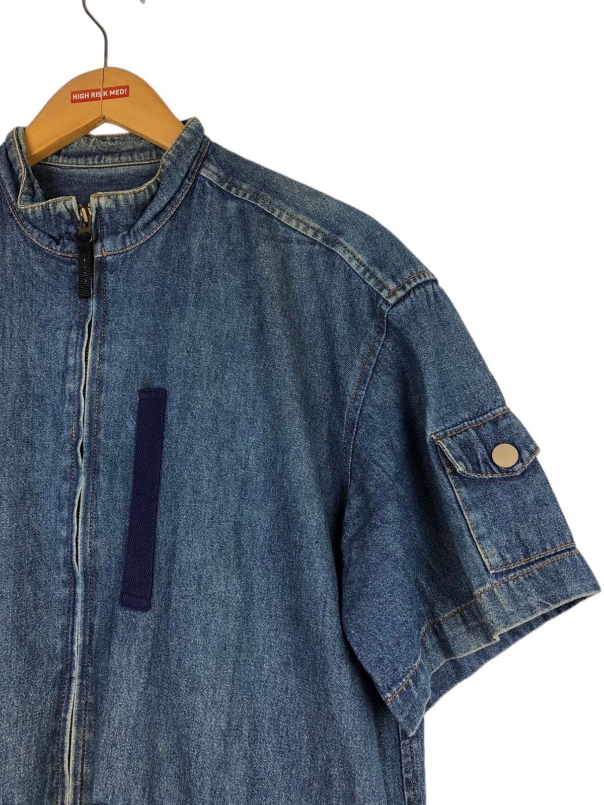14th Addiction × PPFM × Tornado Mart PPFM Denim Jacket Shirt Size US M / EU 48-50 / 2 - 4 Thumbnail