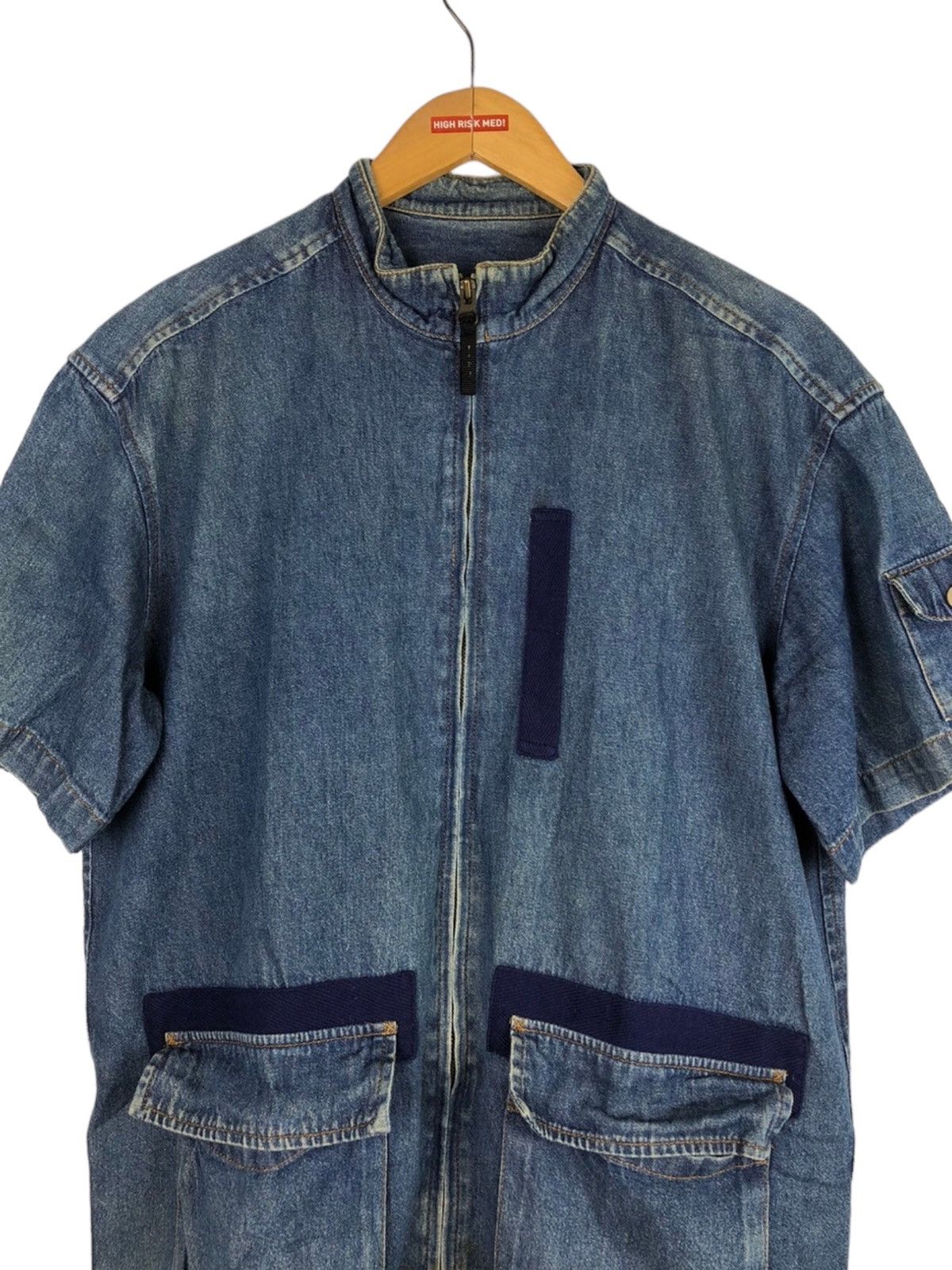14th Addiction × PPFM × Tornado Mart PPFM Denim Jacket Shirt Size US M / EU 48-50 / 2 - 2 Thumbnail