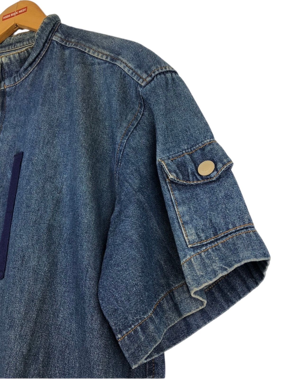 14th Addiction × PPFM × Tornado Mart PPFM Denim Jacket Shirt Size US M / EU 48-50 / 2 - 6 Thumbnail