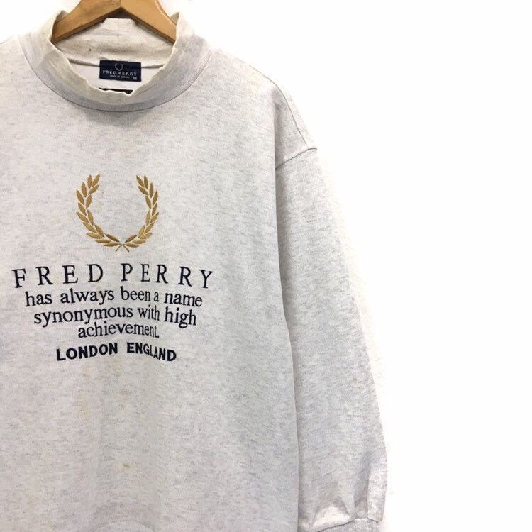 Fred Perry FRED PERRY BigLogo Sweatshirt Size US M / EU 48-50 / 2 - 4 Thumbnail
