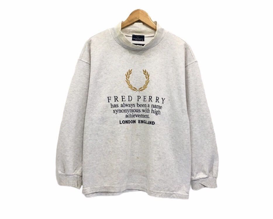 Fred Perry FRED PERRY BigLogo Sweatshirt Size US M / EU 48-50 / 2 - 1 Thumbnail