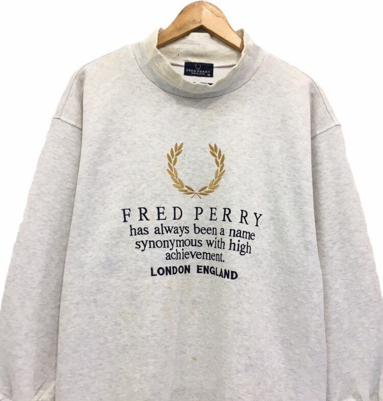 Fred Perry FRED PERRY BigLogo Sweatshirt Size US M / EU 48-50 / 2 - 3 Thumbnail