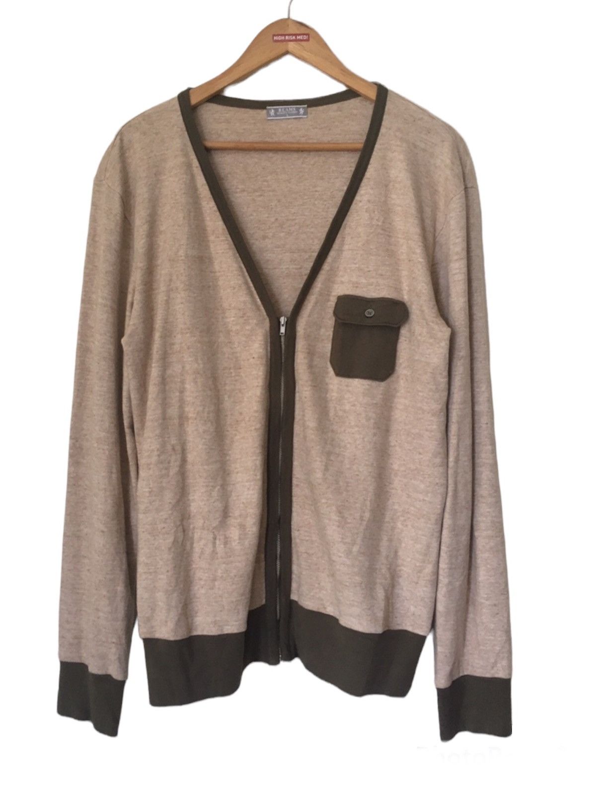 Beams Plus Beams Zipper Pocket Cardigan Size US L / EU 52-54 / 3 - 1 Thumbnail