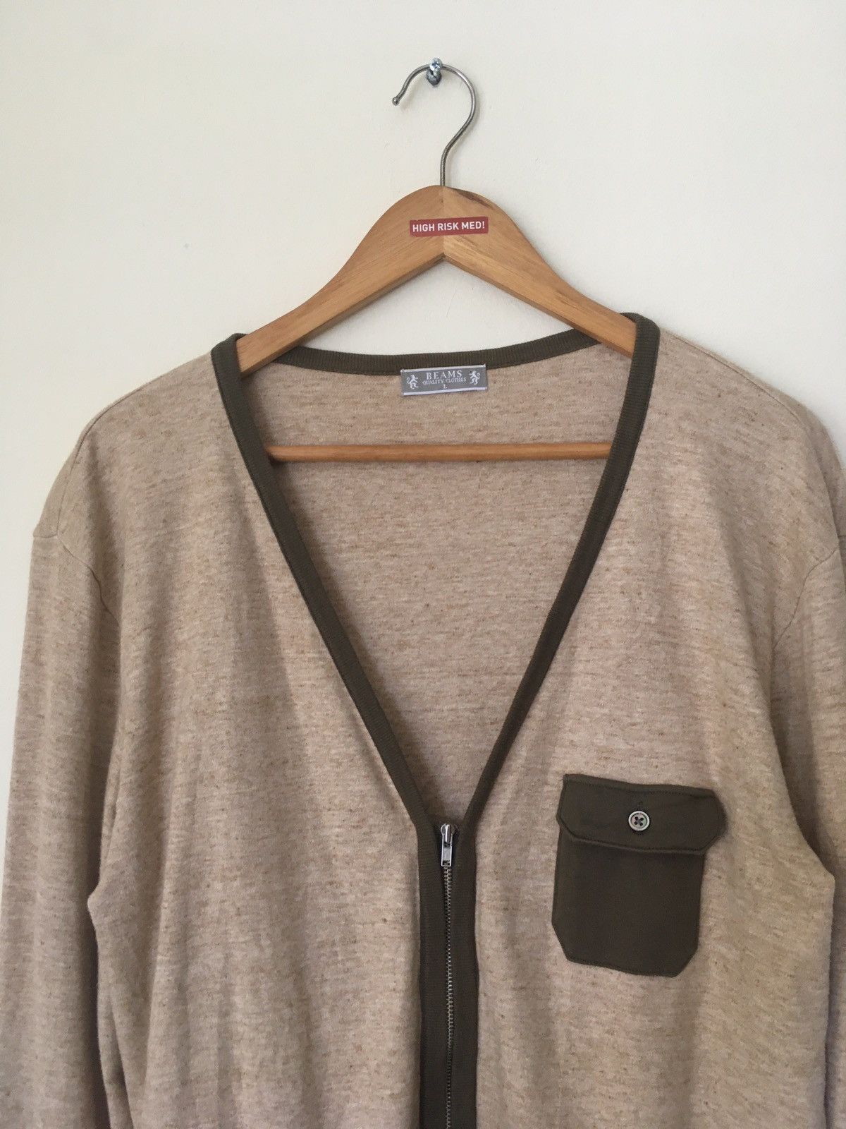 Beams Plus Beams Zipper Pocket Cardigan Size US L / EU 52-54 / 3 - 3 Thumbnail