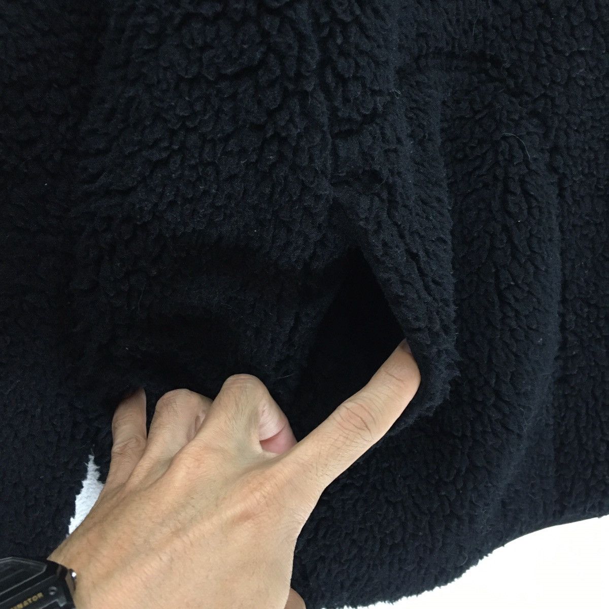 Japanese Brand × Uniqlo × White Mountaineering WHITE MOUNTAINEERING Uniqlo Sherpa Fleece Size US L / EU 52-54 / 3 - 7 Thumbnail