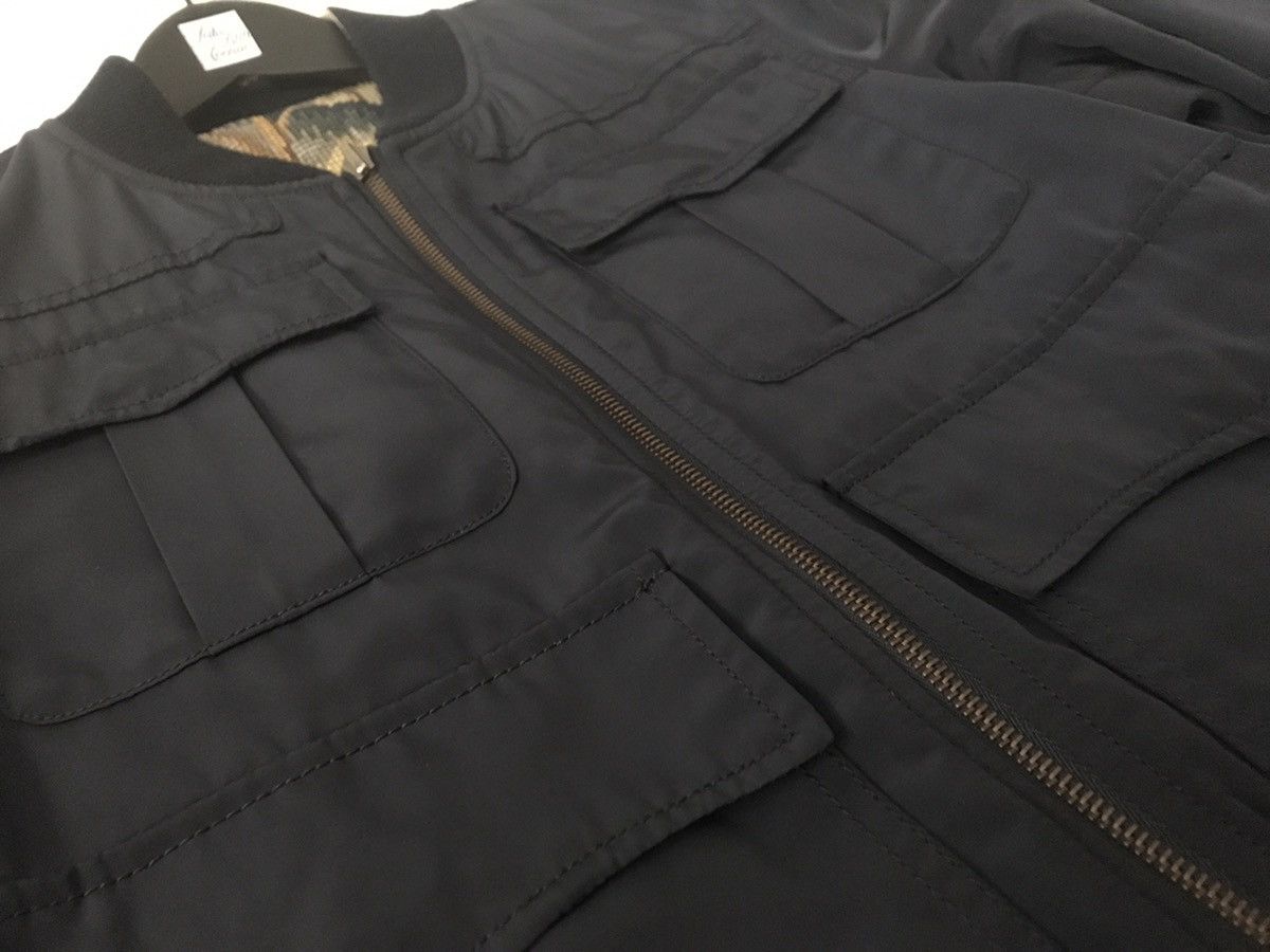 Dries Van Noten DRIES VAN NOTEN Bomber Jacket Navy Small/46 Size US S / EU 44-46 / 1 - 11 Thumbnail