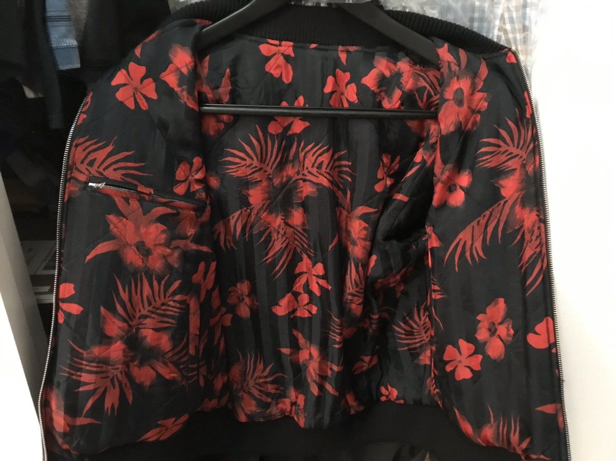 Dries Van Noten DRIES VAN NOTEN Embroidered Bomber Jacket Navy/Red M NEW Size US M / EU 48-50 / 2 - 6 Thumbnail