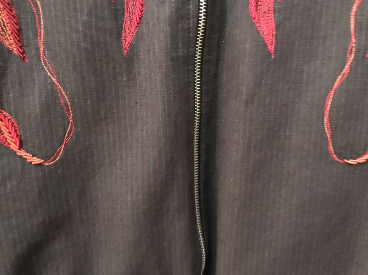Dries Van Noten DRIES VAN NOTEN Embroidered Bomber Jacket Navy/Red M NEW Size US M / EU 48-50 / 2 - 4 Thumbnail