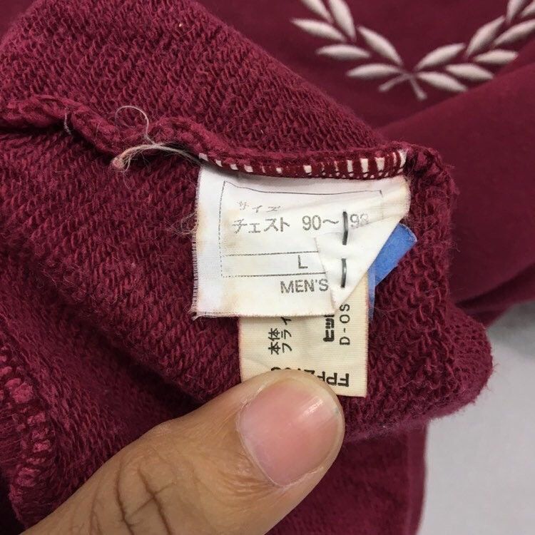 Fred Perry FRED PERRY Crewneck BigLogo Sweatshirt Size US M / EU 48-50 / 2 - 8 Thumbnail