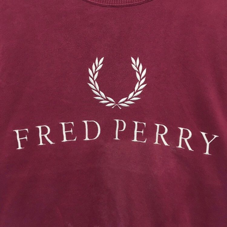 Fred Perry FRED PERRY Crewneck BigLogo Sweatshirt Size US M / EU 48-50 / 2 - 5 Thumbnail