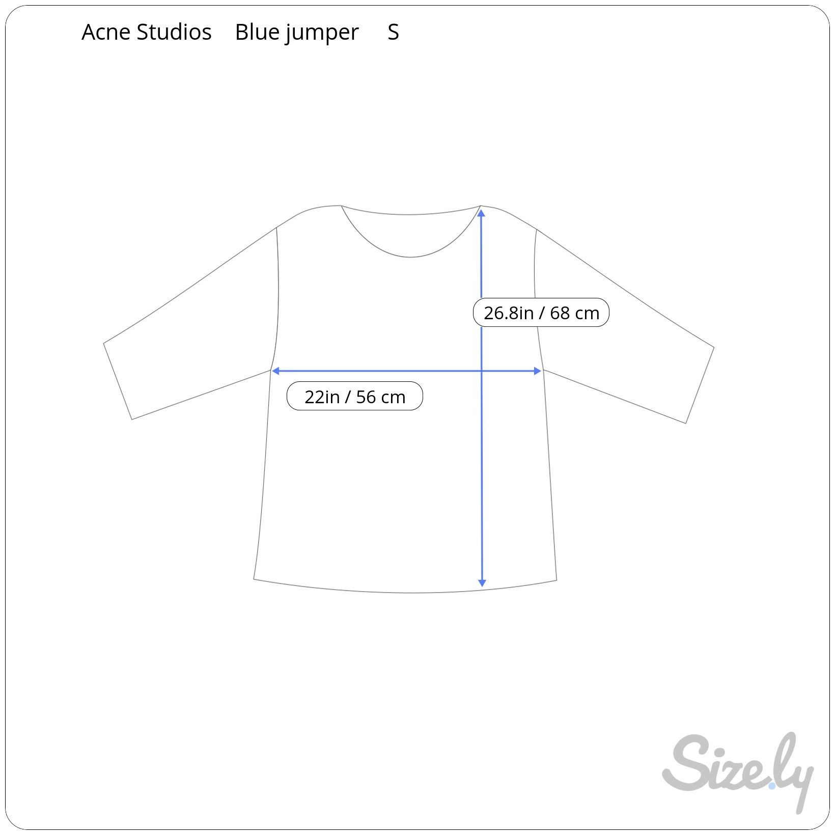 Acne Studios ⚡️QUICK SALE⚡️Acne Studios Blue Camo Sweater Size US S / EU 44-46 / 1 - 7 Thumbnail
