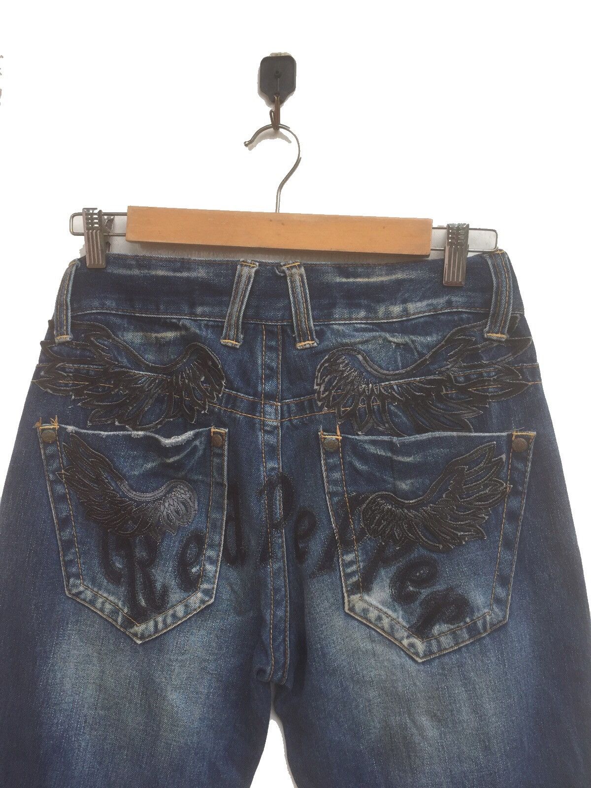 14th Addiction × If Six Was Nine RARE RED PEPPER DISTRESSED DENIM NICE DESIGN Size US 32 / EU 48 - 7 Thumbnail