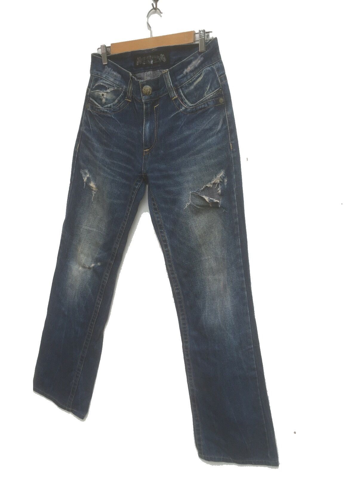 14th Addiction × If Six Was Nine RARE RED PEPPER DISTRESSED DENIM NICE DESIGN Size US 32 / EU 48 - 3 Thumbnail