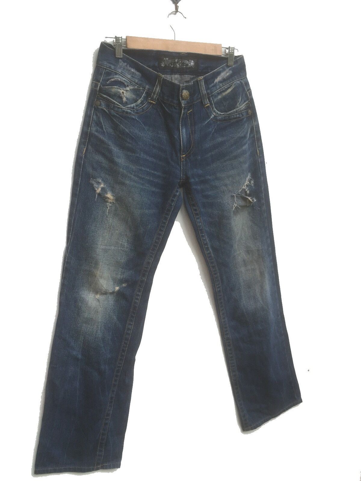 14th Addiction × If Six Was Nine RARE RED PEPPER DISTRESSED DENIM NICE DESIGN Size US 32 / EU 48 - 2 Thumbnail