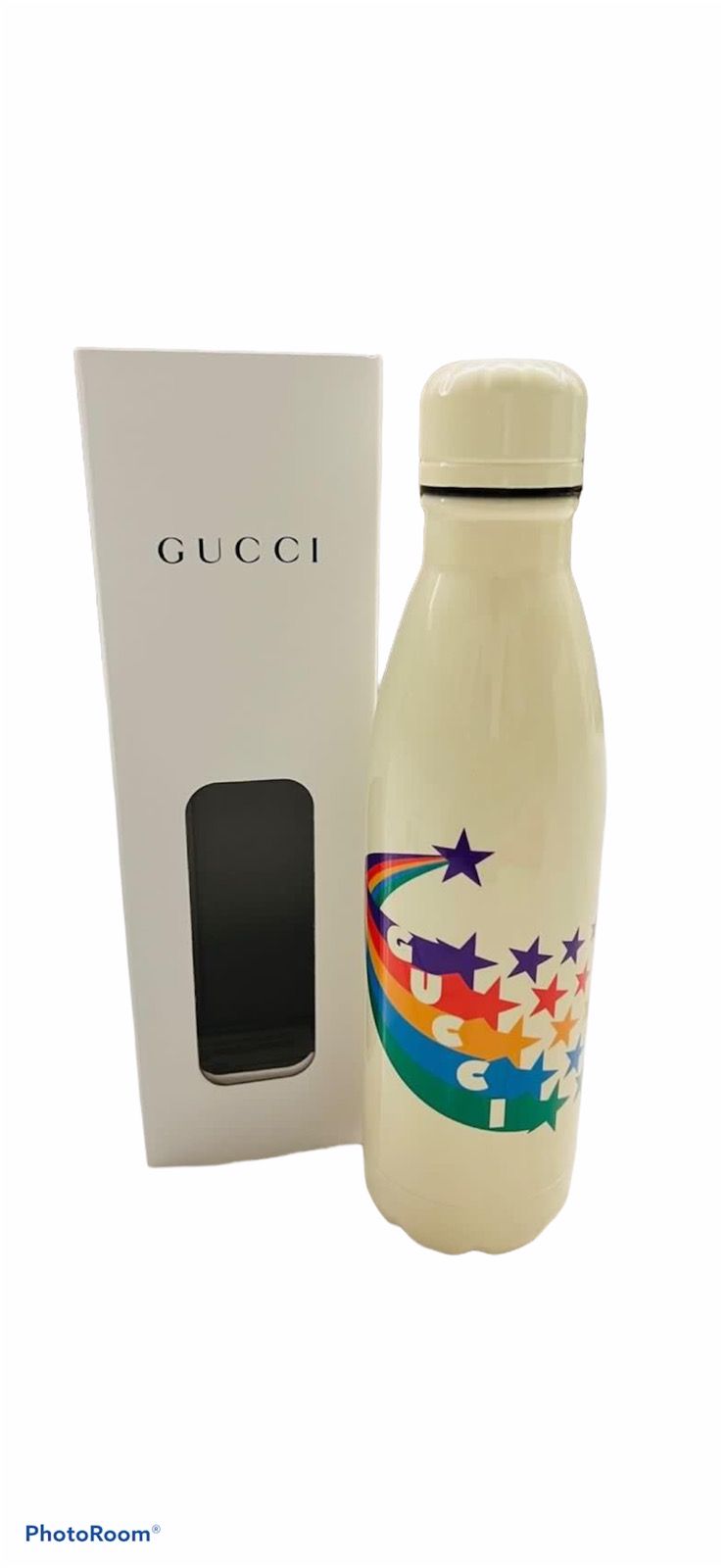 Gucci Gucci Rainbow Star Print Water Bottle Tumbler