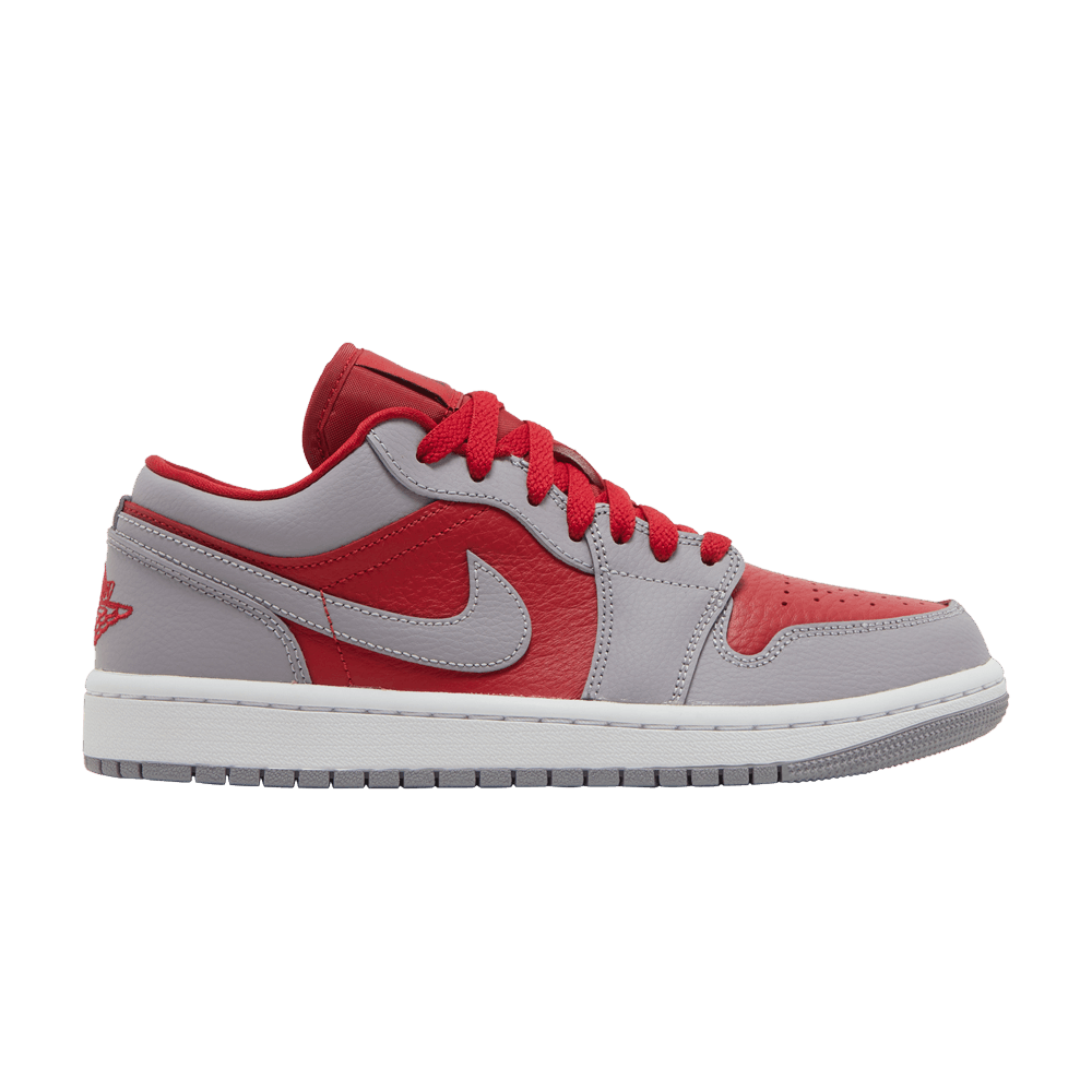 Jordan Brand Wmns Air Jordan 1 Low SE Split - Gym Red Cement Grey | Grailed