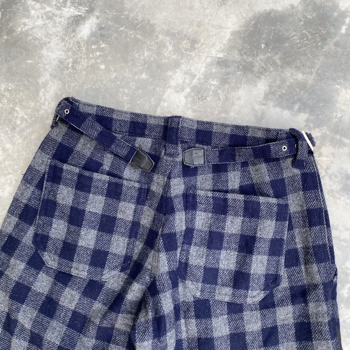 20471120 × Beauty Beast × Japanese Brand SAMPLE Milkboy Wool Plaid Short Pants Size US 30 / EU 46 - 4 Thumbnail