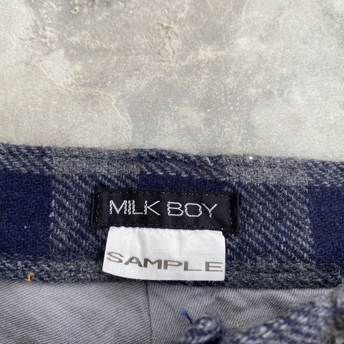 20471120 × Beauty Beast × Japanese Brand SAMPLE Milkboy Wool Plaid Short Pants Size US 30 / EU 46 - 5 Thumbnail