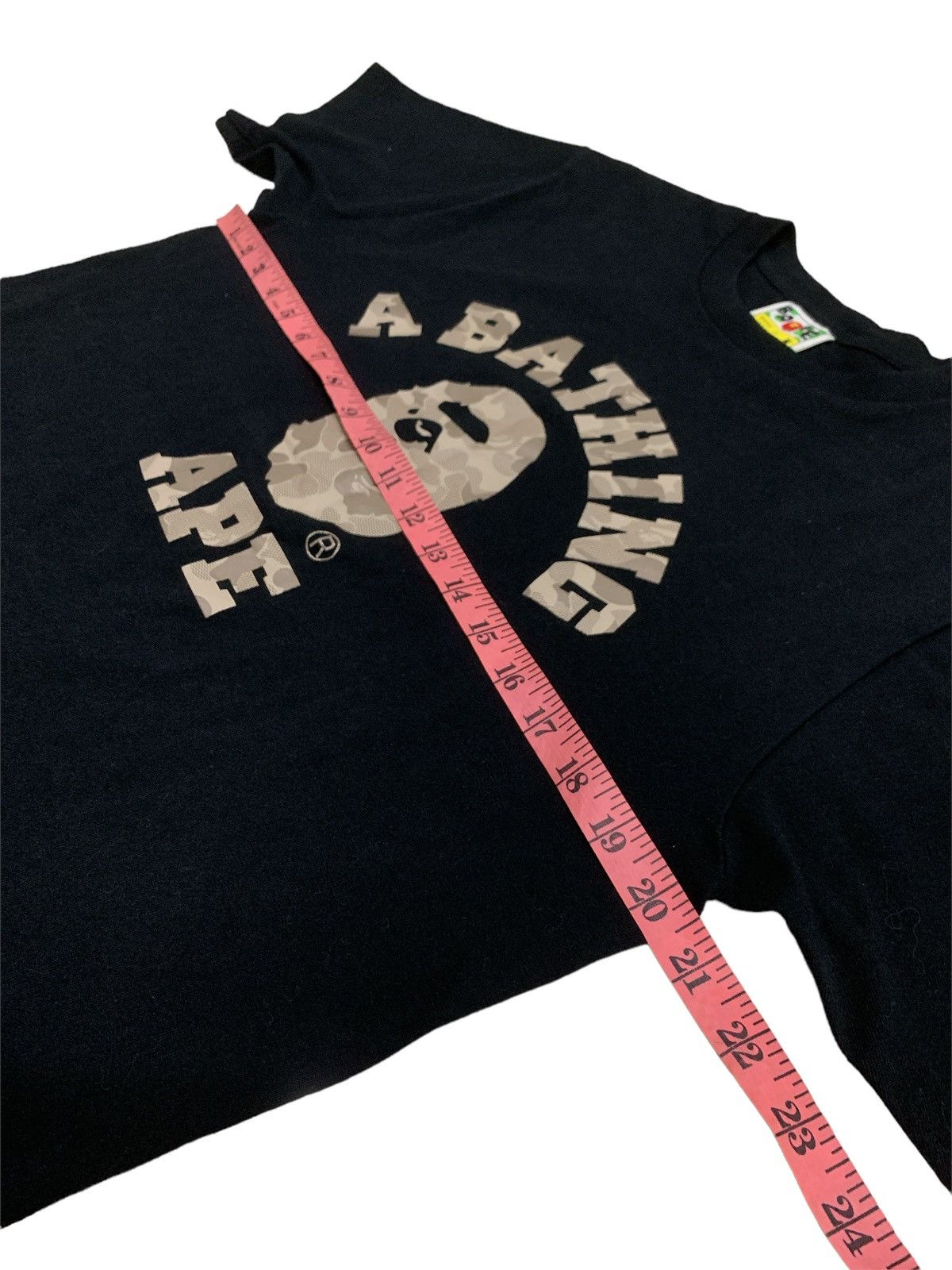 Bape A BATHING APE BROWN CAMO LOGO SHIRT Size US M / EU 48-50 / 2 - 4 Thumbnail