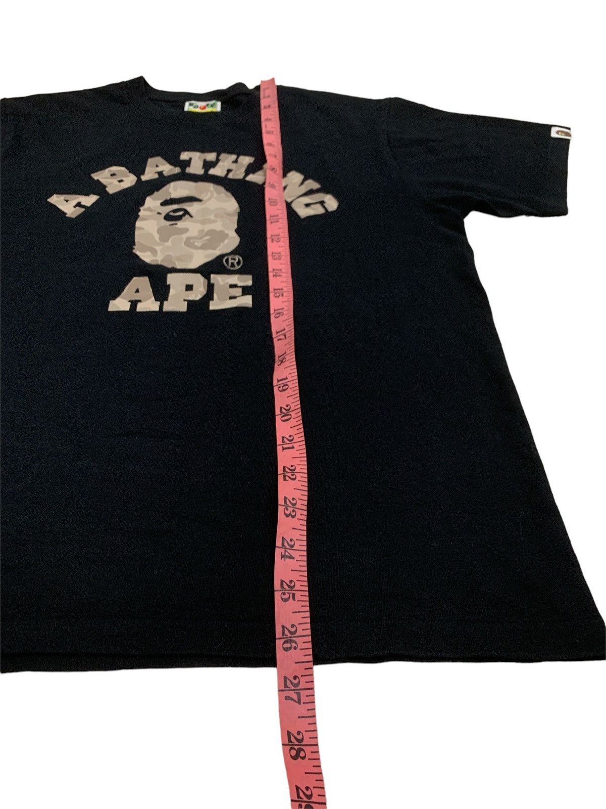 Bape A BATHING APE BROWN CAMO LOGO SHIRT Size US M / EU 48-50 / 2 - 3 Thumbnail