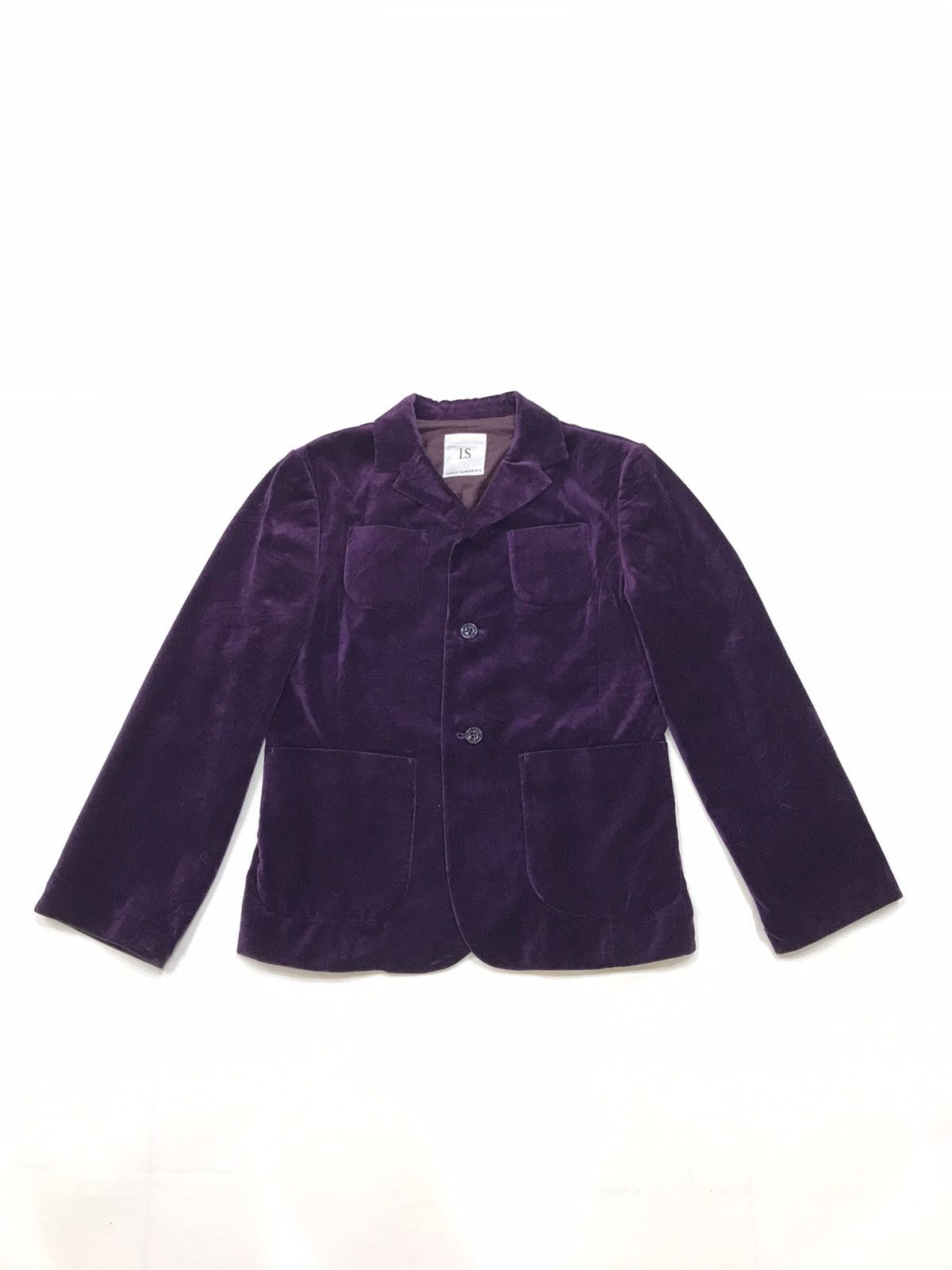 Issey Miyake × Japanese Brand × Tsumori Chisato VINTAGE I.S SUNAO KUWAHARA ISSEY MIYAKE SUEDE BLAZER Size 40R - 1 Thumbnail