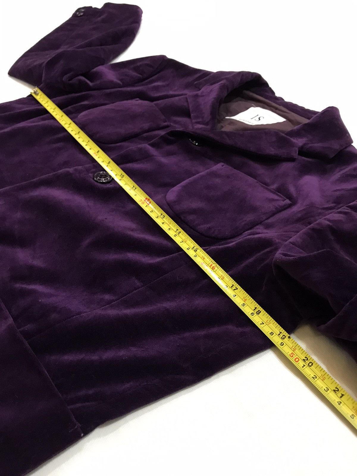 Issey Miyake × Japanese Brand × Tsumori Chisato VINTAGE I.S SUNAO KUWAHARA ISSEY MIYAKE SUEDE BLAZER Size 40R - 6 Thumbnail
