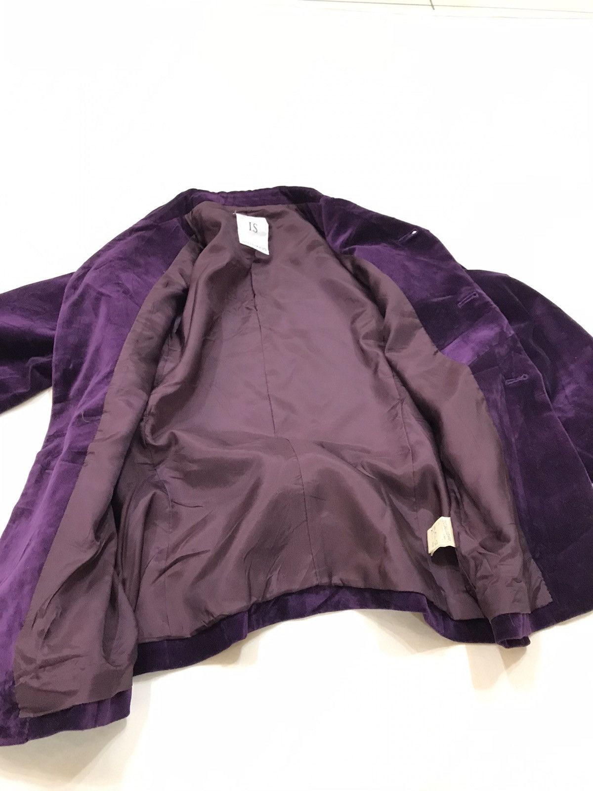 Issey Miyake × Japanese Brand × Tsumori Chisato VINTAGE I.S SUNAO KUWAHARA ISSEY MIYAKE SUEDE BLAZER Size 40R - 9 Thumbnail