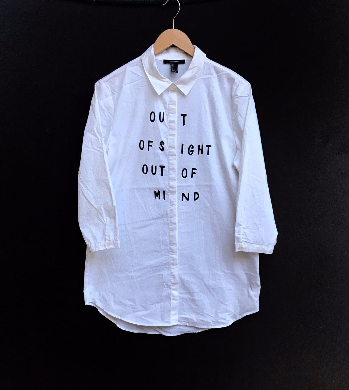Forever 21 × Vintage 🔥Forever 21 Long Sleeve Shirts Size M / US 6-8 / IT 42-44 - 1 Thumbnail