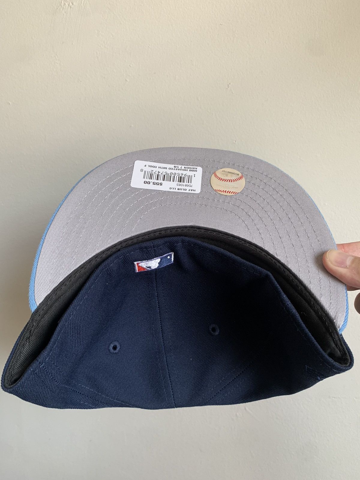 Hat Club × MLB × New Era 7 1/8 Hat Club Cool Fashion Houston Astros 50th Anniversary Size ONE SIZE - 3 Thumbnail