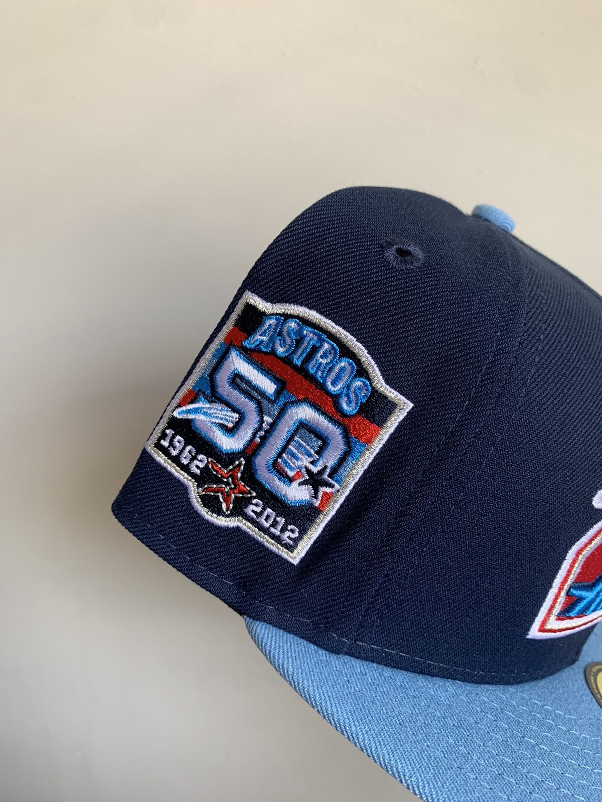 Hat Club × MLB × New Era 7 3/8 Hat Club Cool Fashion Houston Astros 50th Anniversary Size ONE SIZE - 2 Thumbnail