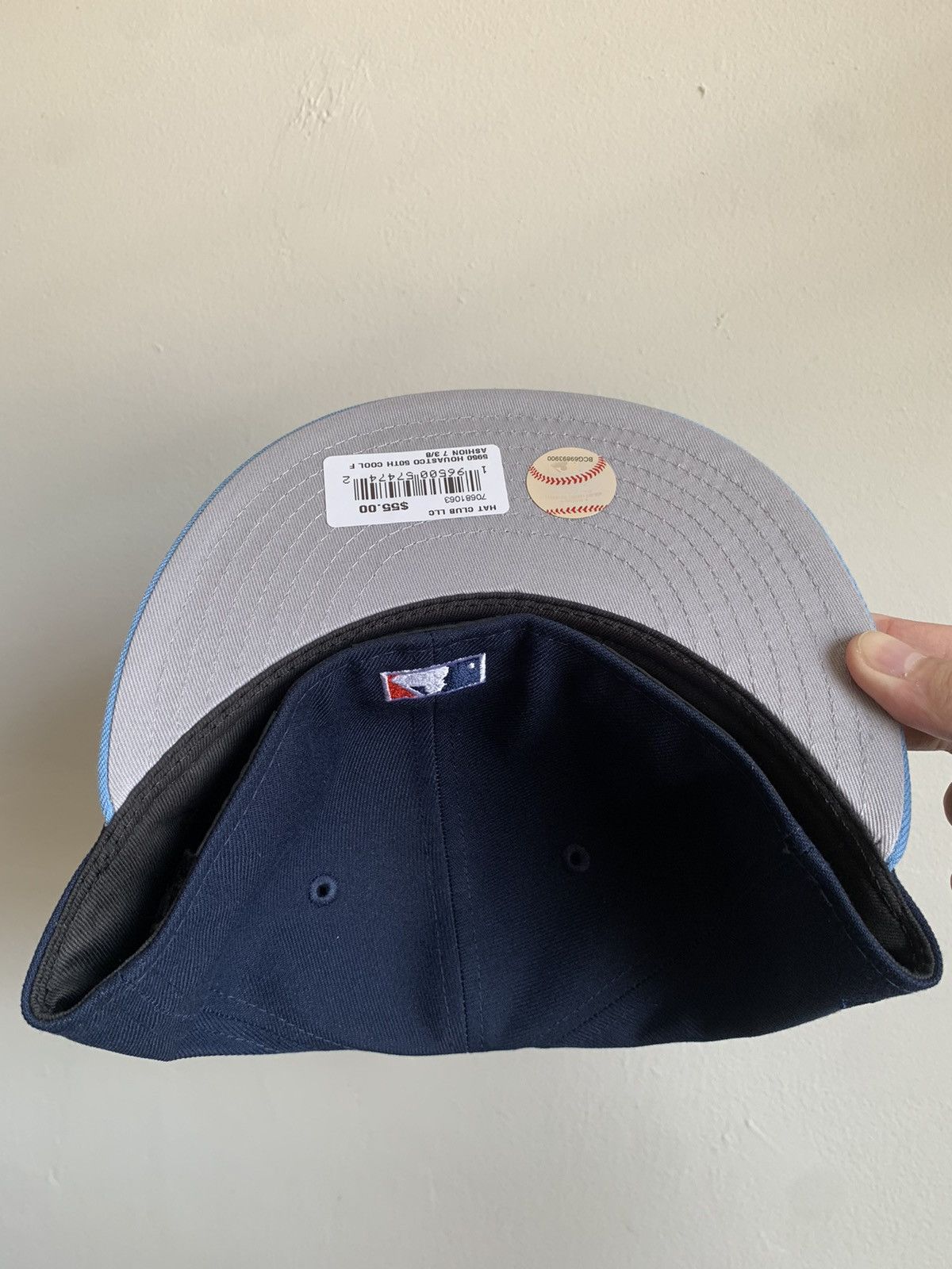 Hat Club × MLB × New Era 7 3/8 Hat Club Cool Fashion Houston Astros 50th Anniversary Size ONE SIZE - 3 Thumbnail