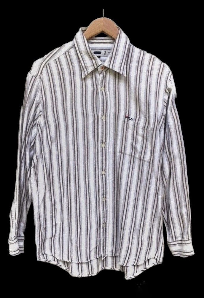 🔥Fila Long Sleeve Button Shirts