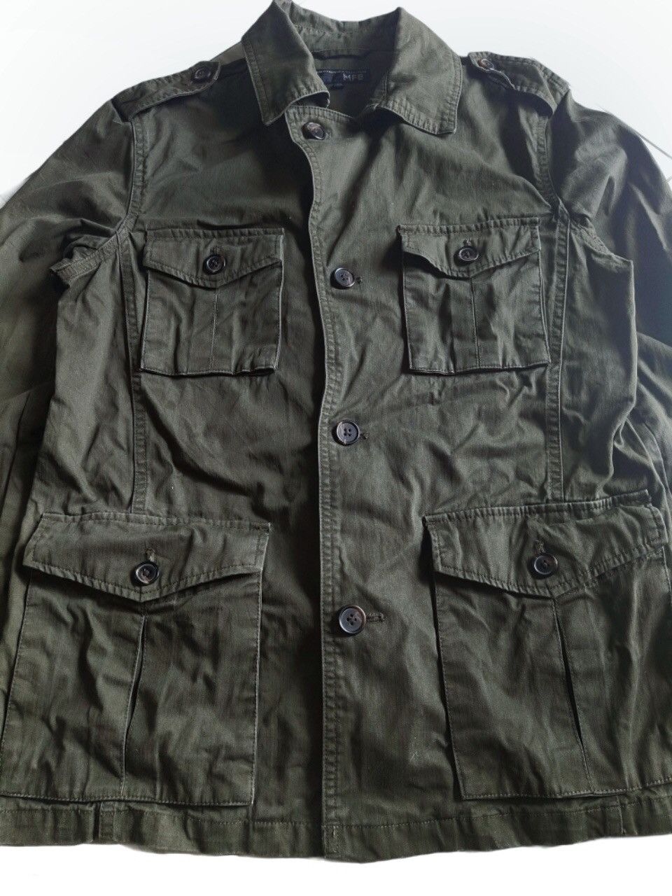 Vintage 🔥Mfe Military Styles Multy Pocket Jacket Size US S / EU 44-46 / 1 - 4 Thumbnail