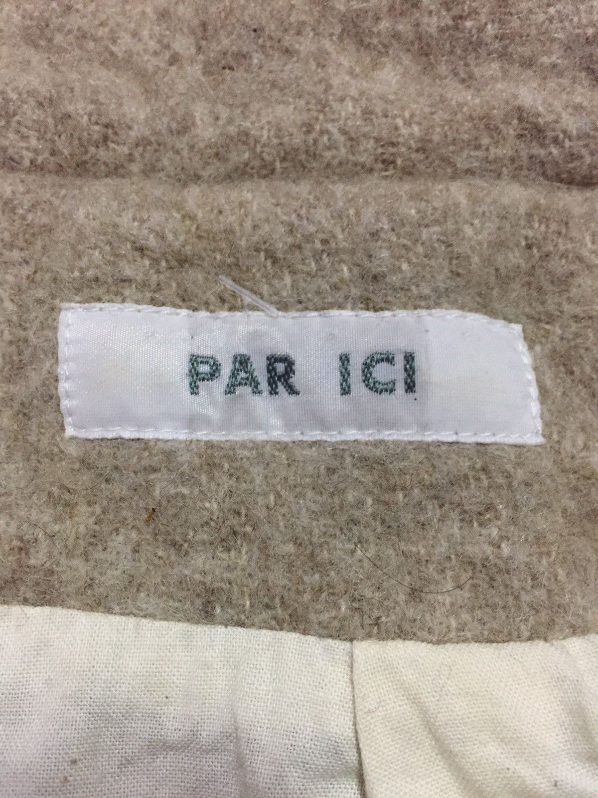 Japanese Brand PAR ICI Wool Long Jackets Size US L / EU 52-54 / 3 - 4 Thumbnail