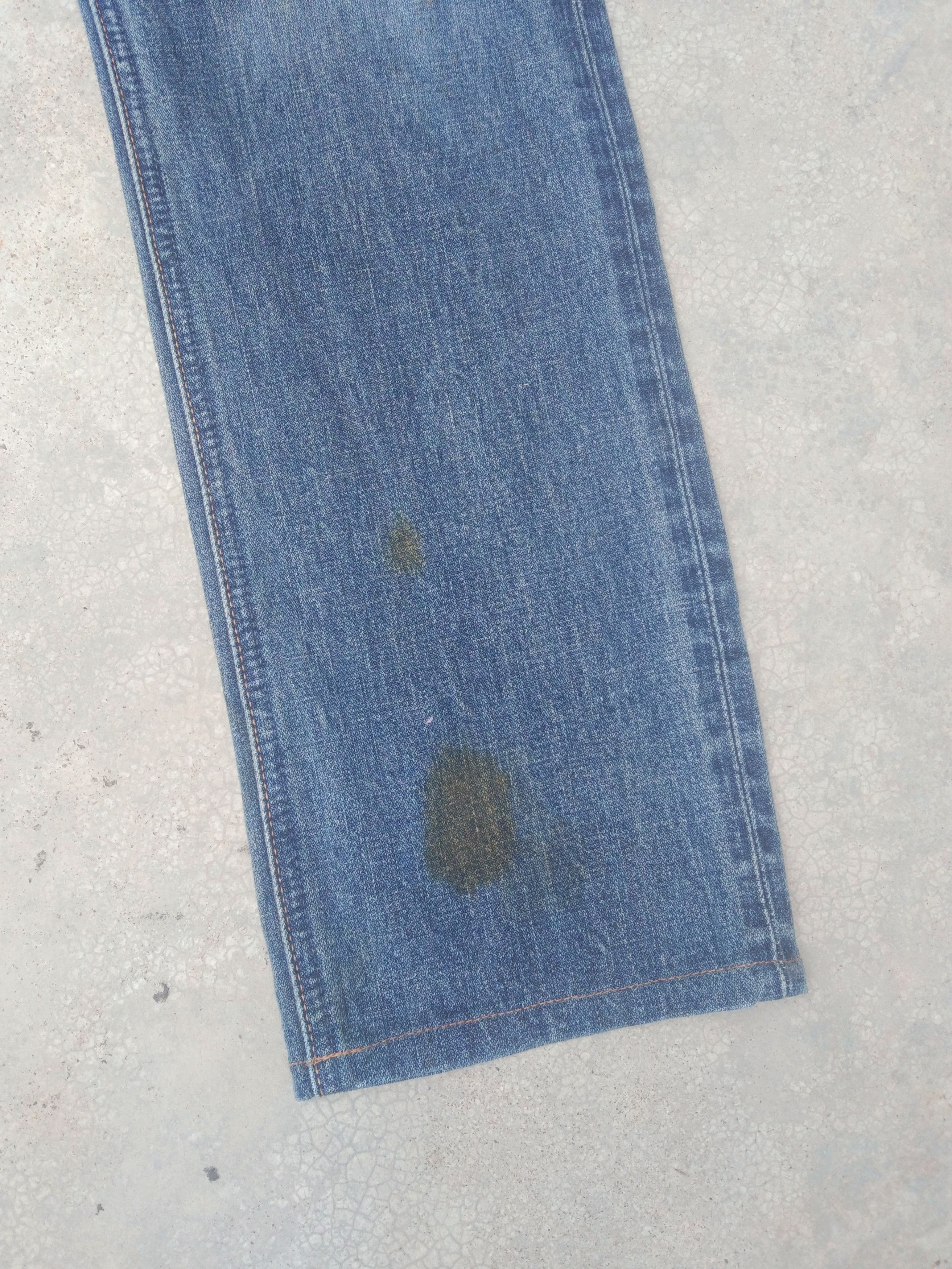 Japanese Brand Vintage Faded Blue Wrangler Jeans 30x30.5 Size US 30 / EU 46 - 4 Thumbnail