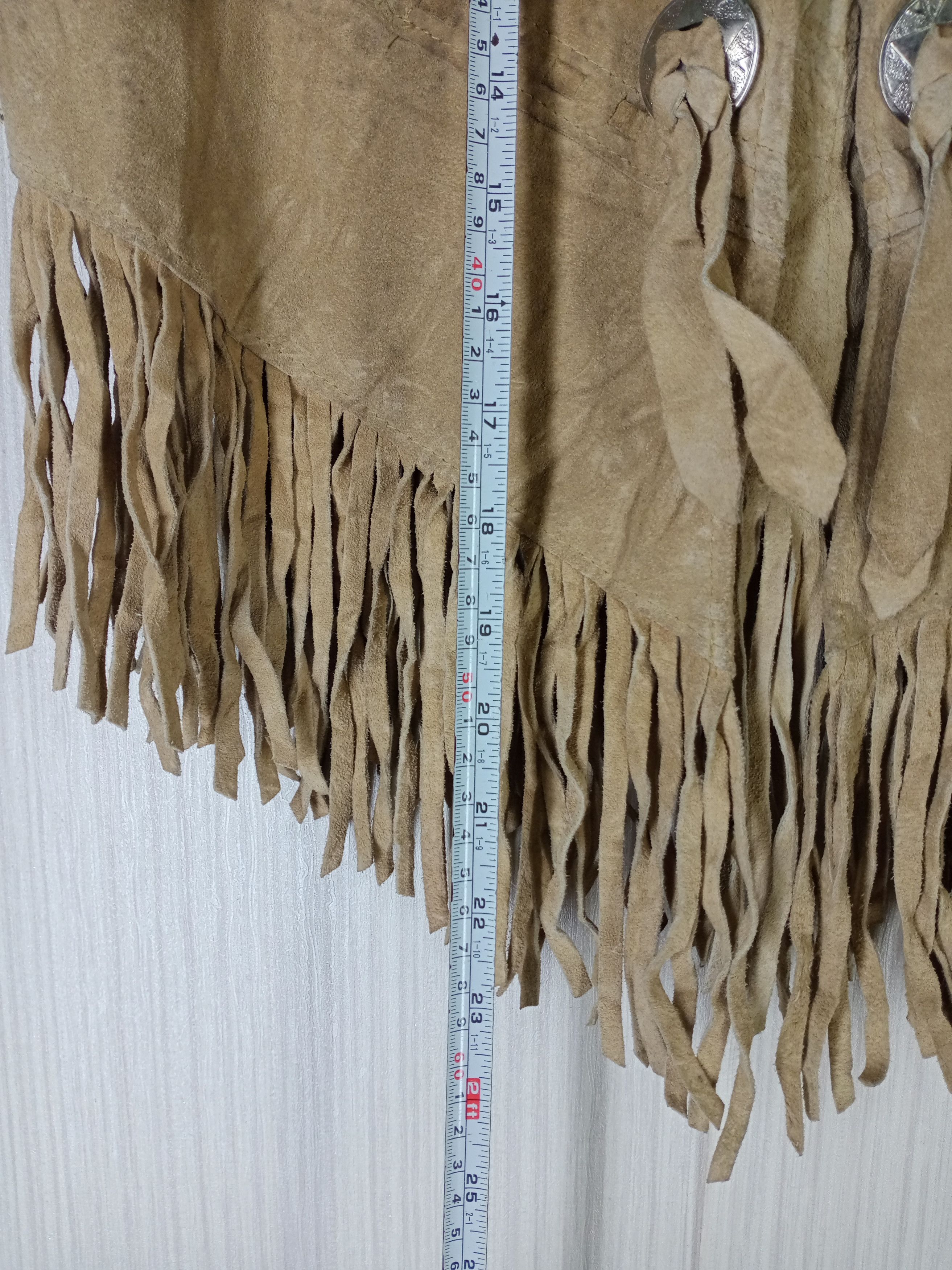 Genuine Leather Rare Vintage 70s Pioneer Genuine Leather Vest Size US S / EU 44-46 / 1 - 8 Thumbnail