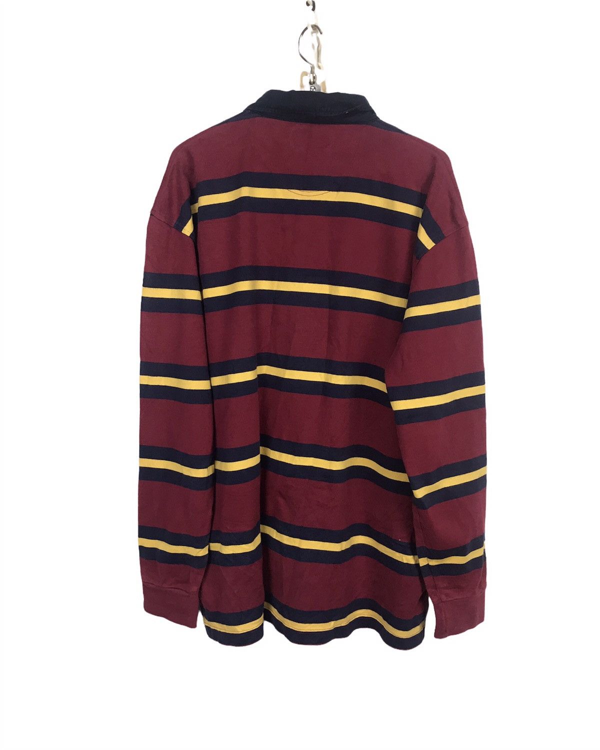 McGregor Mc gregor stripe long sleeve polos shirt Size US XL / EU 56 / 4 - 3 Thumbnail